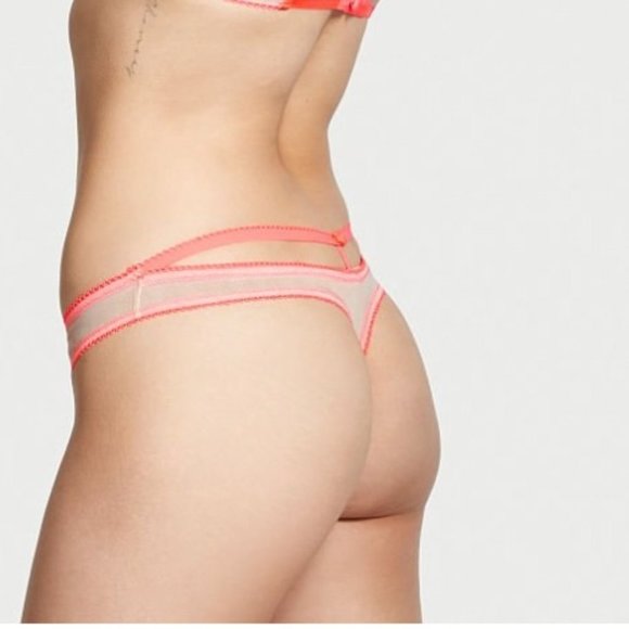 New VS DREAM ANGELS Sweetheart Strappy Thong Panty Small - Picture 10 of 12